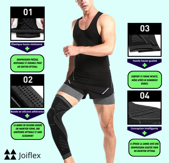 Manchon Joiflex Compression Genou Jambe Optimal V1